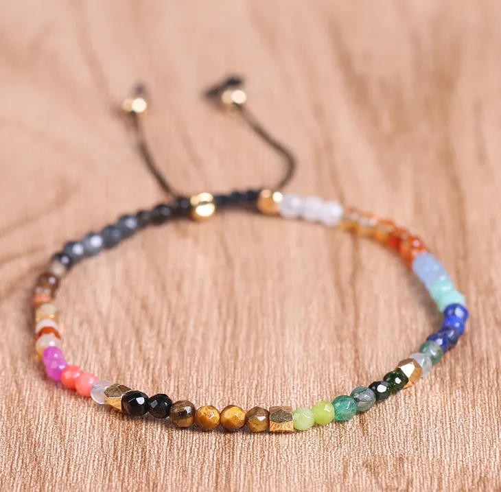 12 Constellation Seven Chakra Bracelet