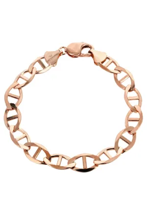 14K Rose Gold Bracelet Solid Mariner