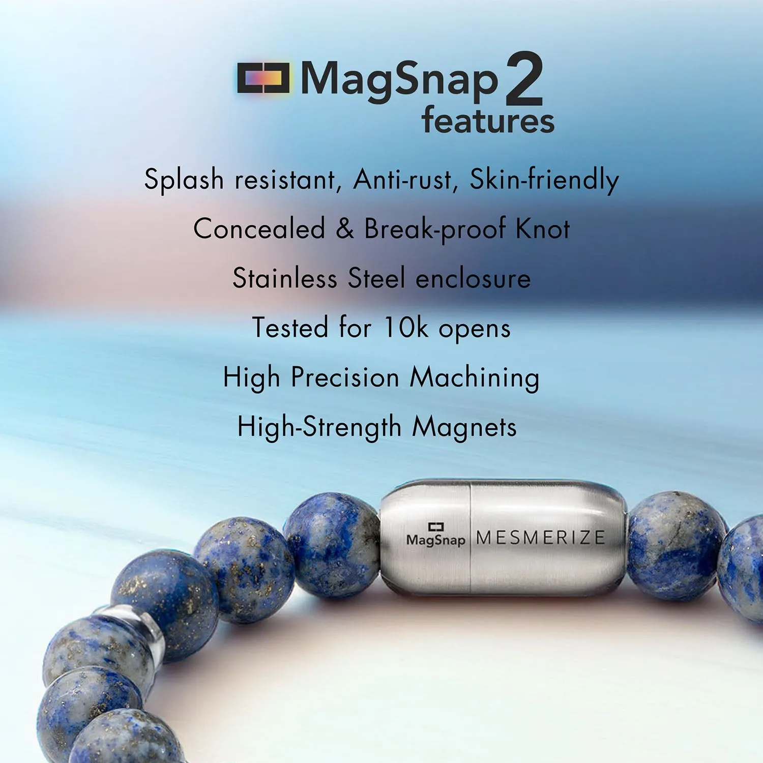 7 Chakra Natural Stone Couple Bracelet