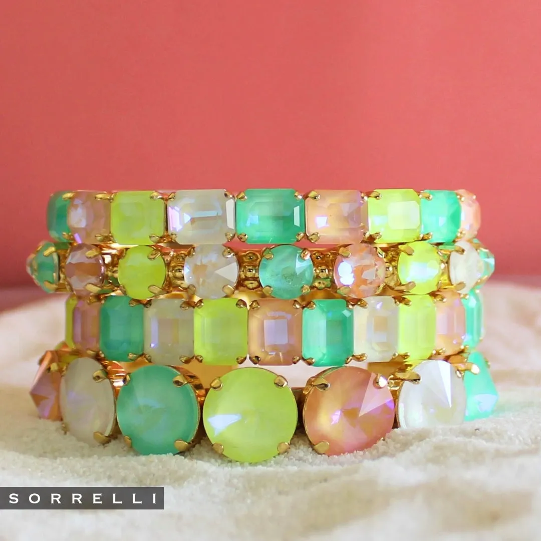 7 Inch Easton Emerald Cut Stretch Bracelet - BFS30BGMAM