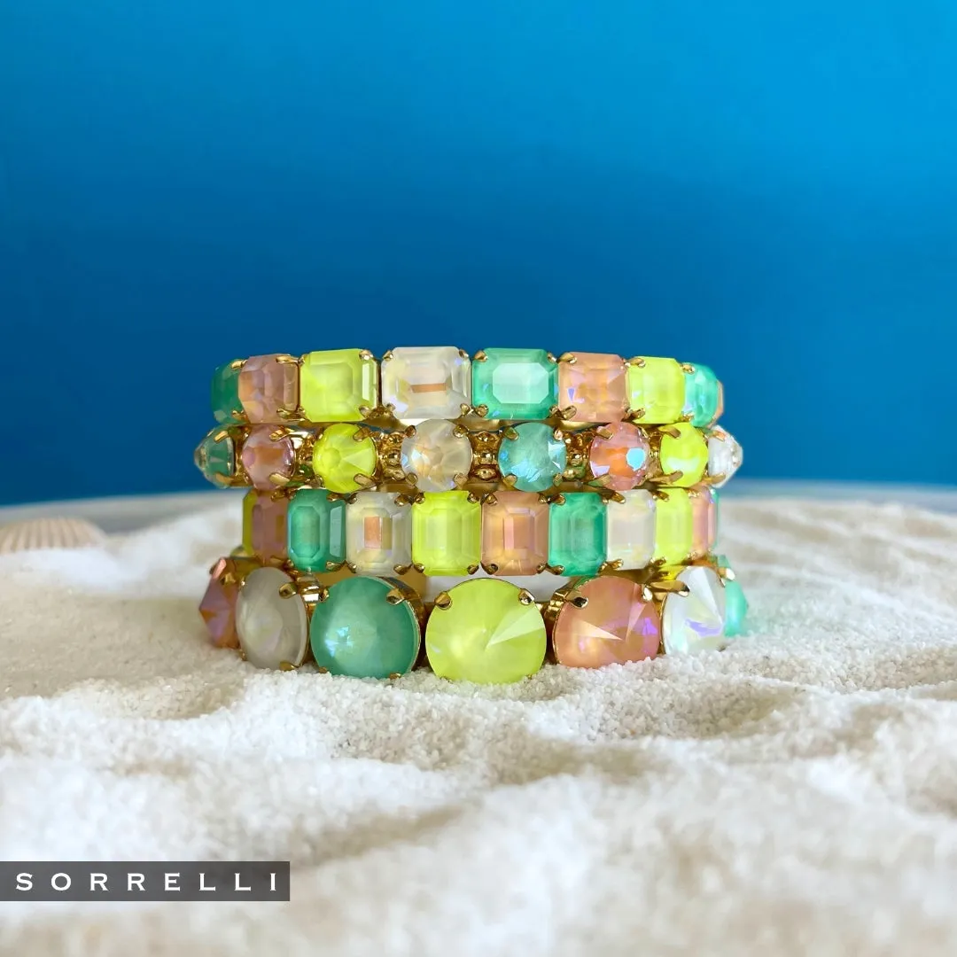 7 Inch Easton Emerald Cut Stretch Bracelet - BFS30BGMAM
