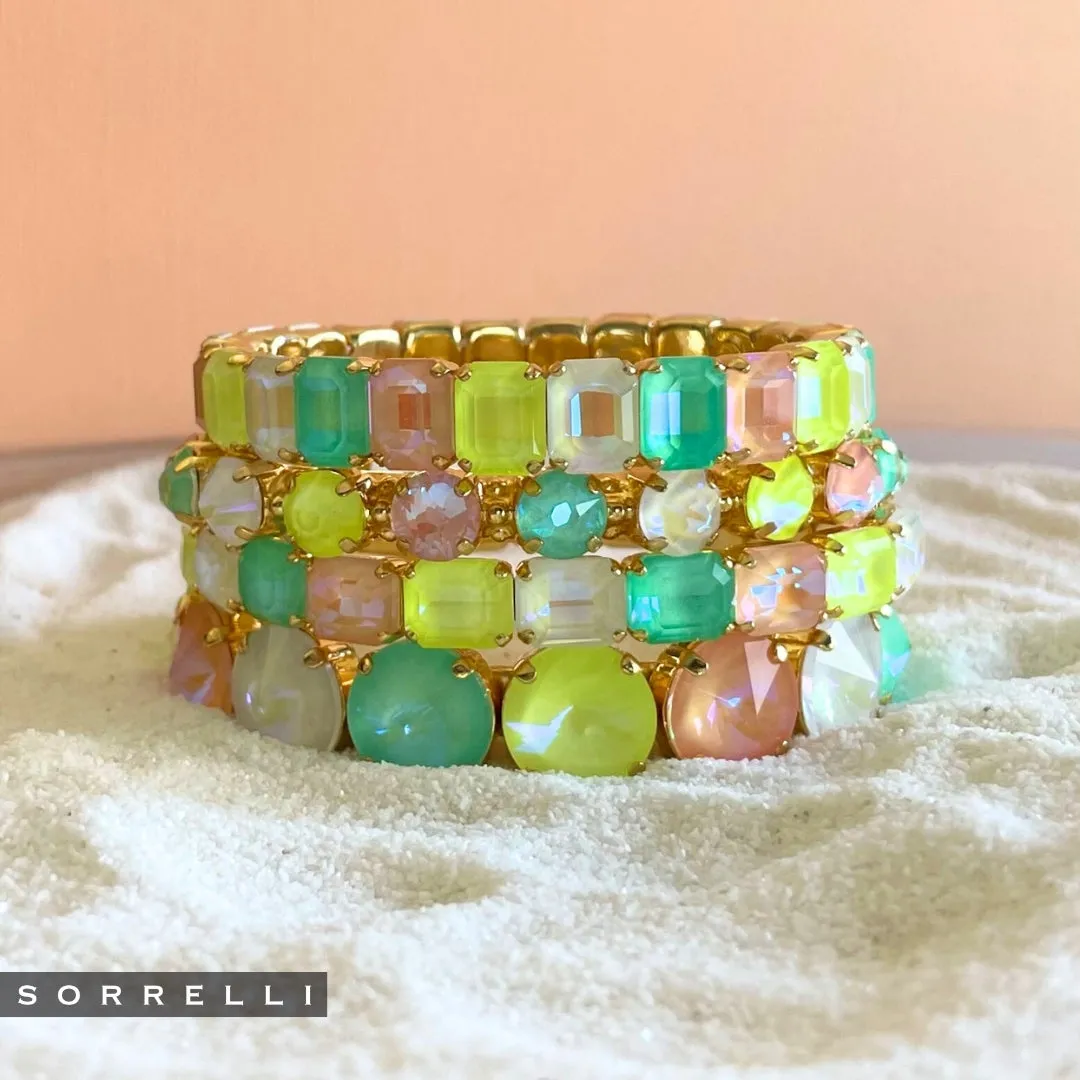 7 Inch Easton Emerald Cut Stretch Bracelet - BFS30BGMAM