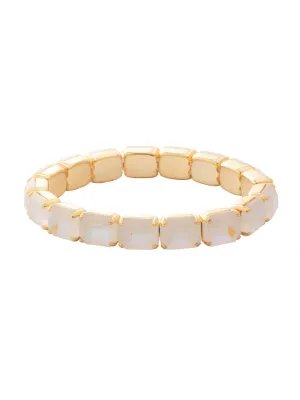 7 Inch Easton Emerald Cut Stretch Bracelet - BFS30BGUW