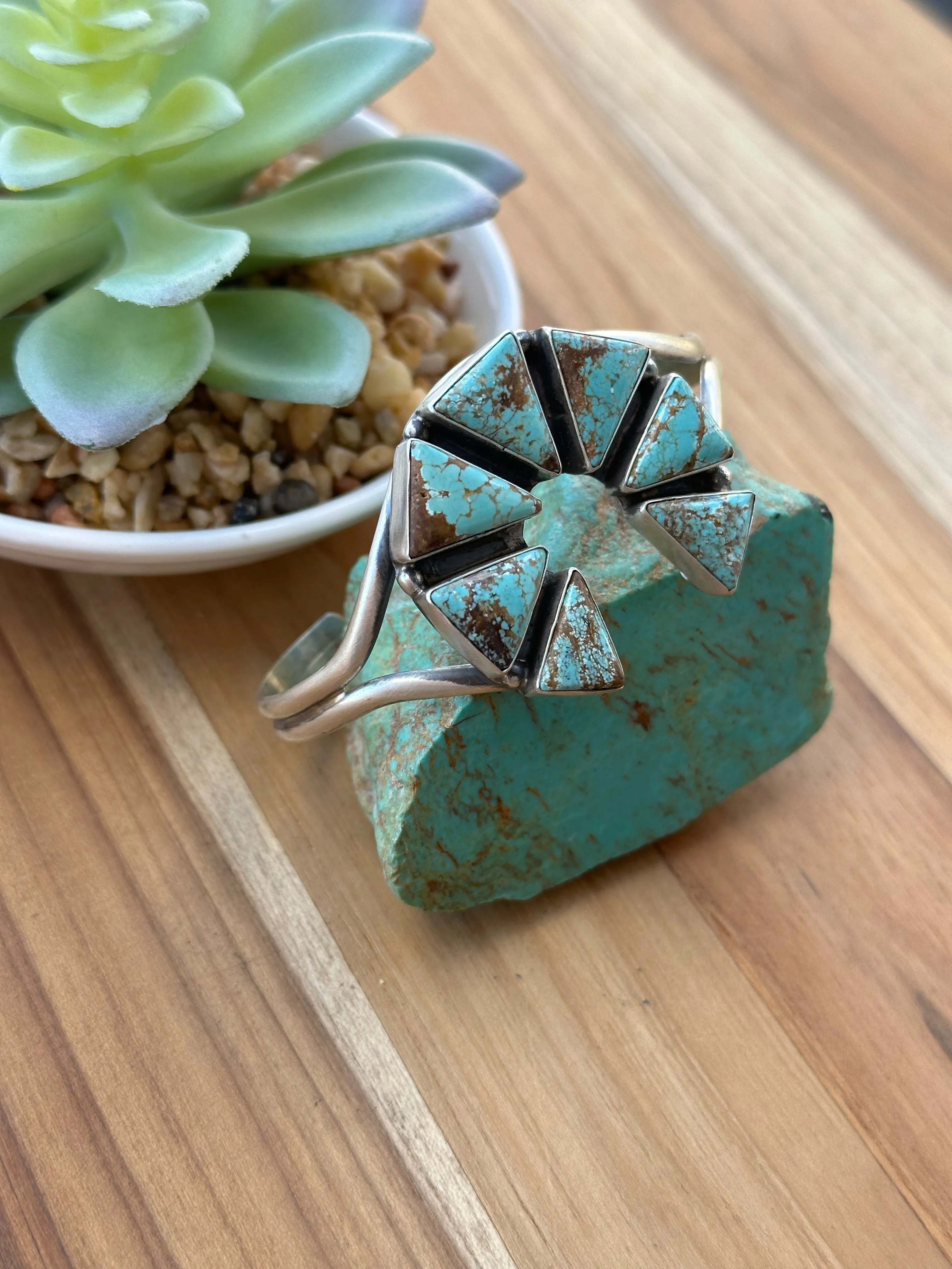 #8 Turquoise Naja Cuff