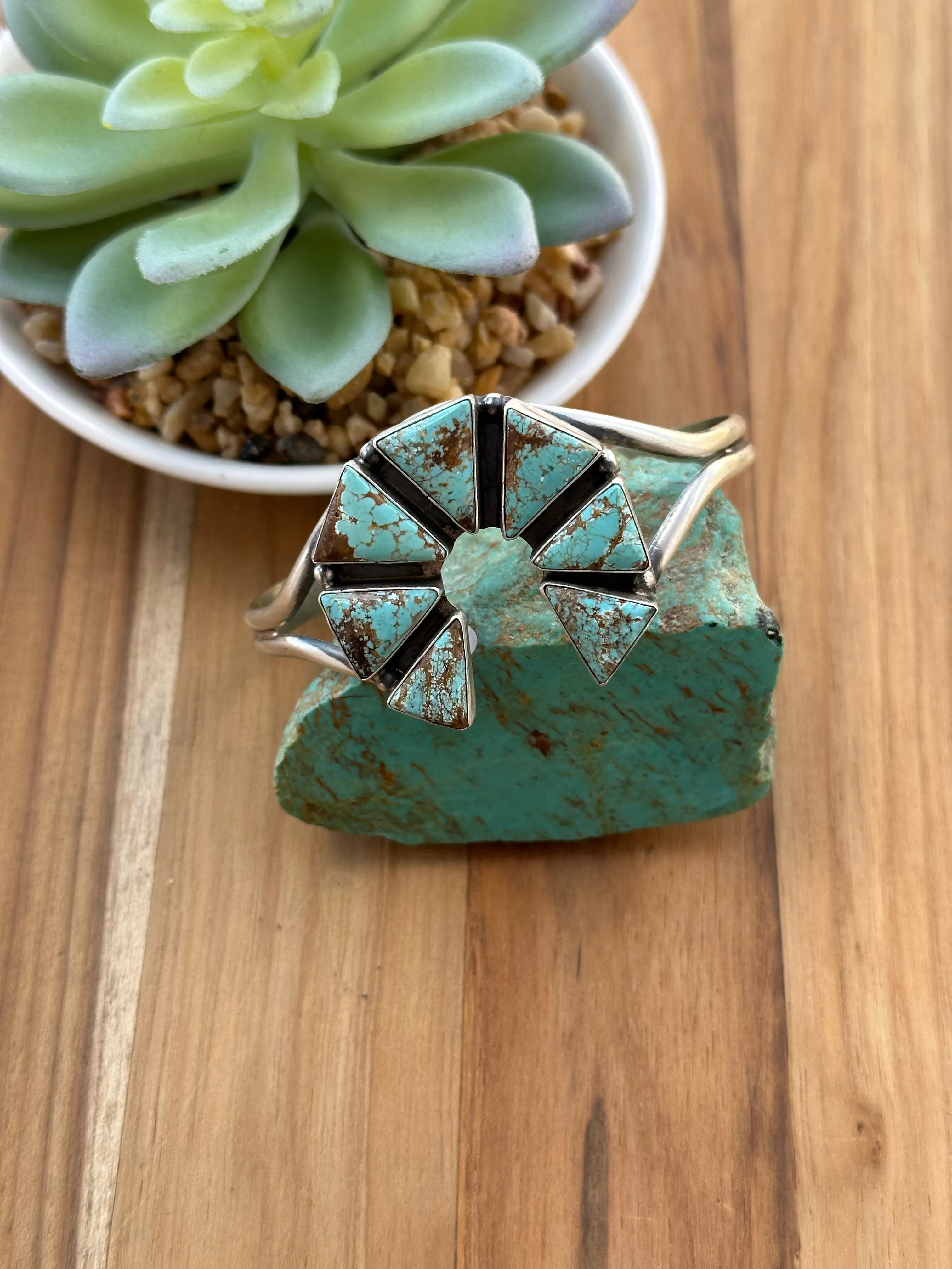 #8 Turquoise Naja Cuff