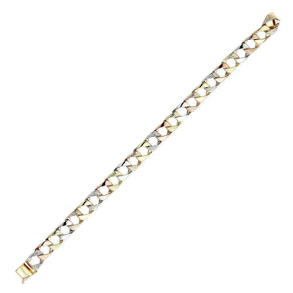 8.5" Mens ID Bracelet