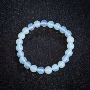 8mm Opal Moonstone Bracelet Elastic Rope Hand String