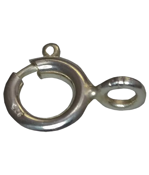 92.5 Sterling 5mm Silver Spring Ring