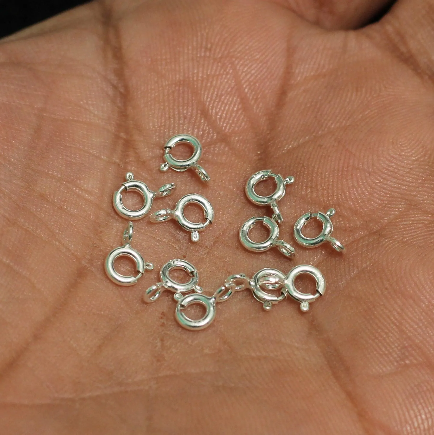 92.5 Sterling 5mm Silver Spring Ring
