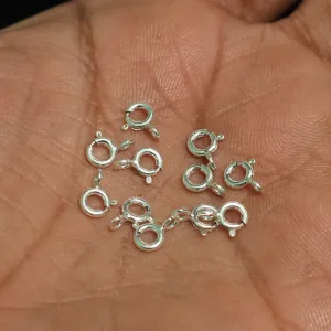 92.5 Sterling 5mm Silver Spring Ring