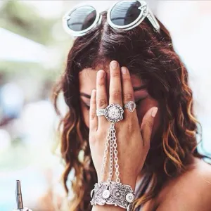 Akseki Boho Slave Ring Cuff