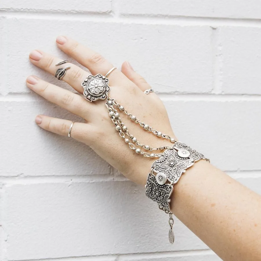 Akseki Boho Slave Ring Cuff