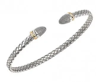 Alisa Sterling Silver & 18k Bracelet