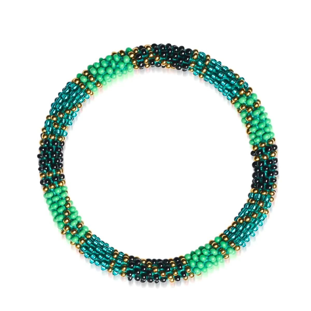 Amazon Dew | Himalayan Glass Bead Bracelet