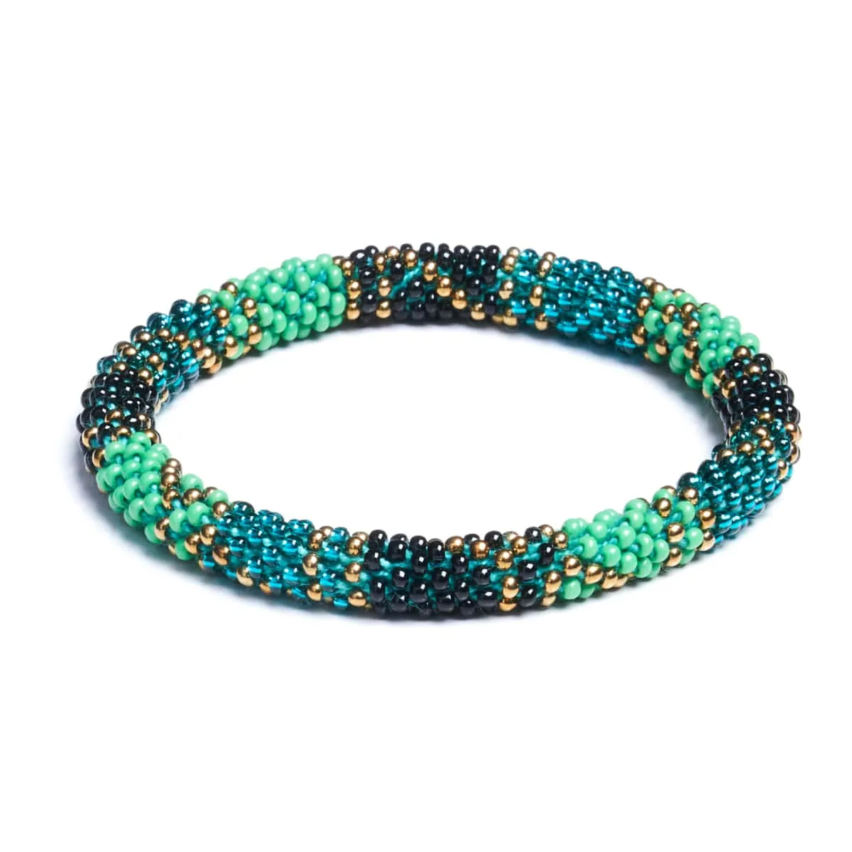 Amazon Dew | Himalayan Glass Bead Bracelet