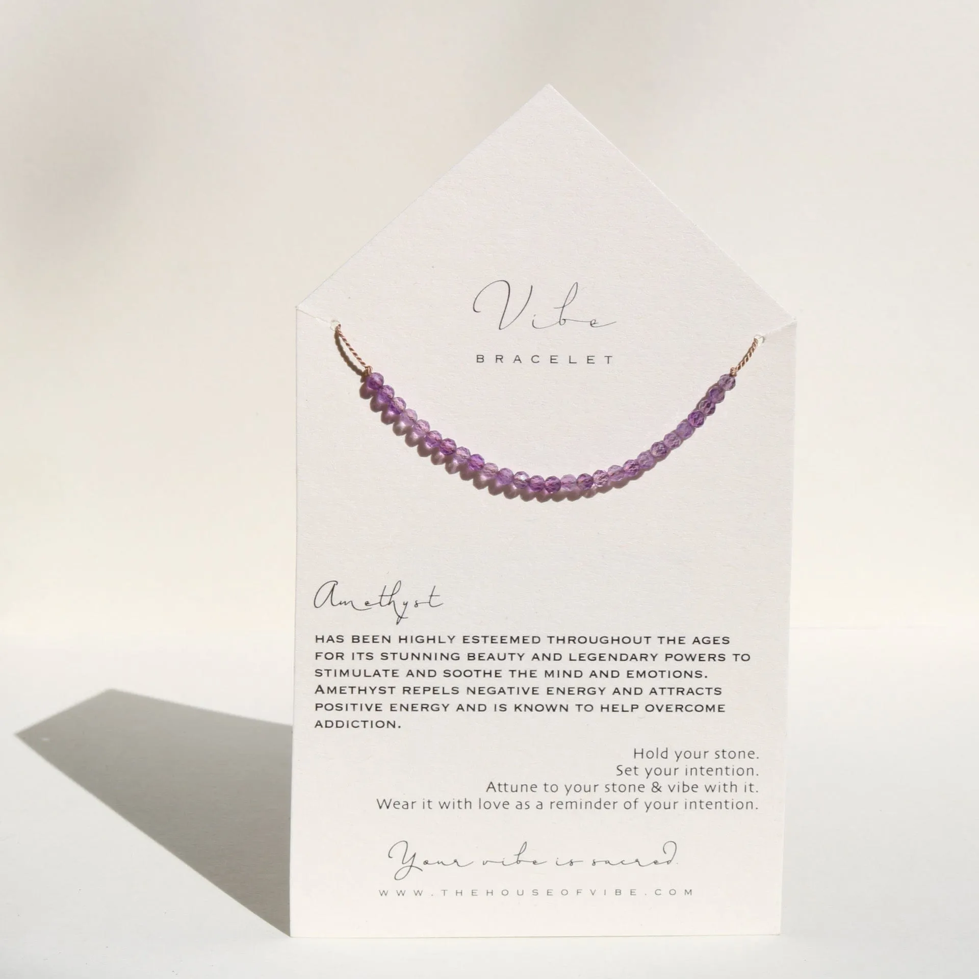 AMETHYST BEADED