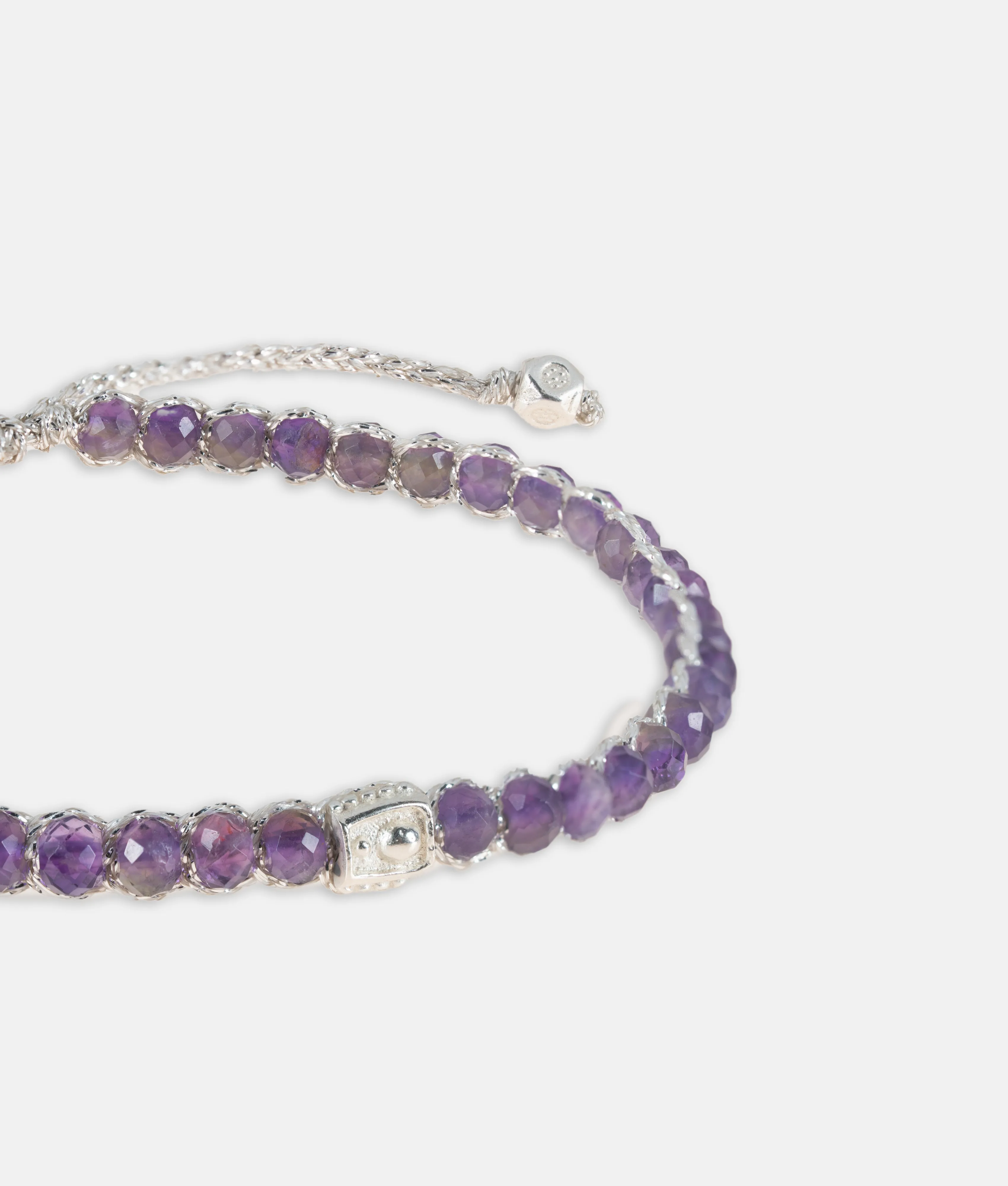 Amethyst From Brazil Bracelet | Silver