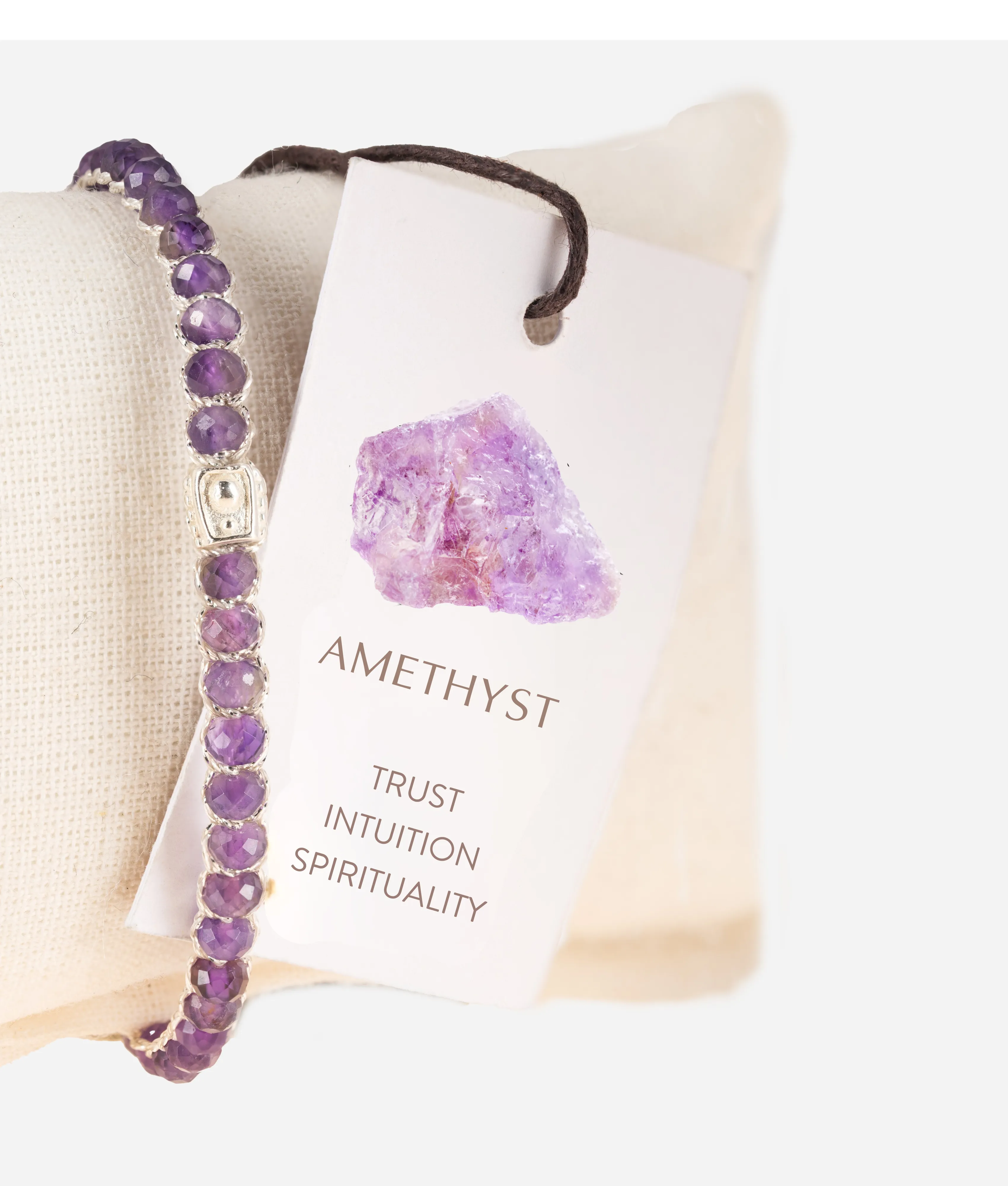 Amethyst From Brazil Bracelet | Silver