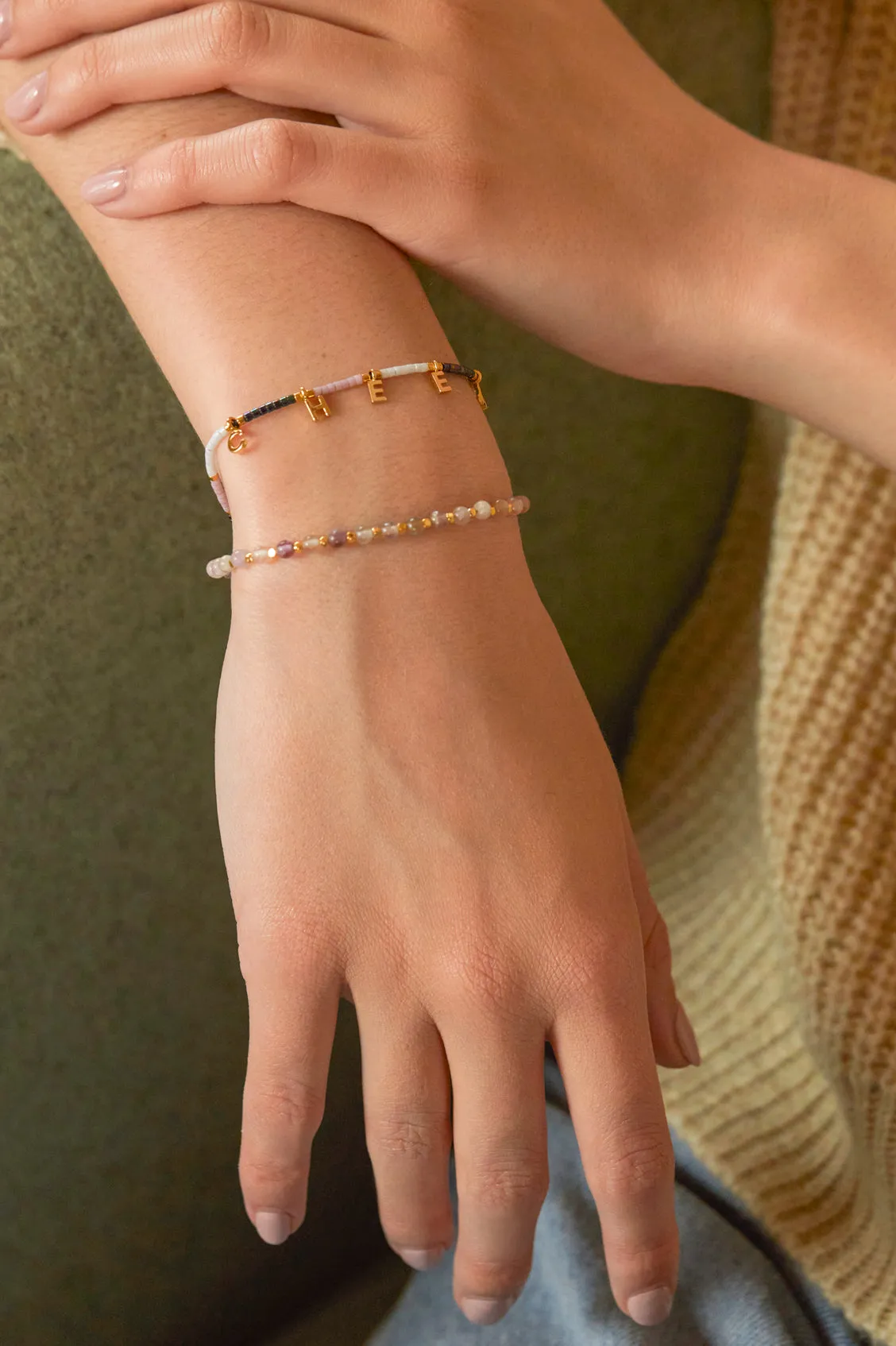 Amethyst Gemstone Amelia Bracelet