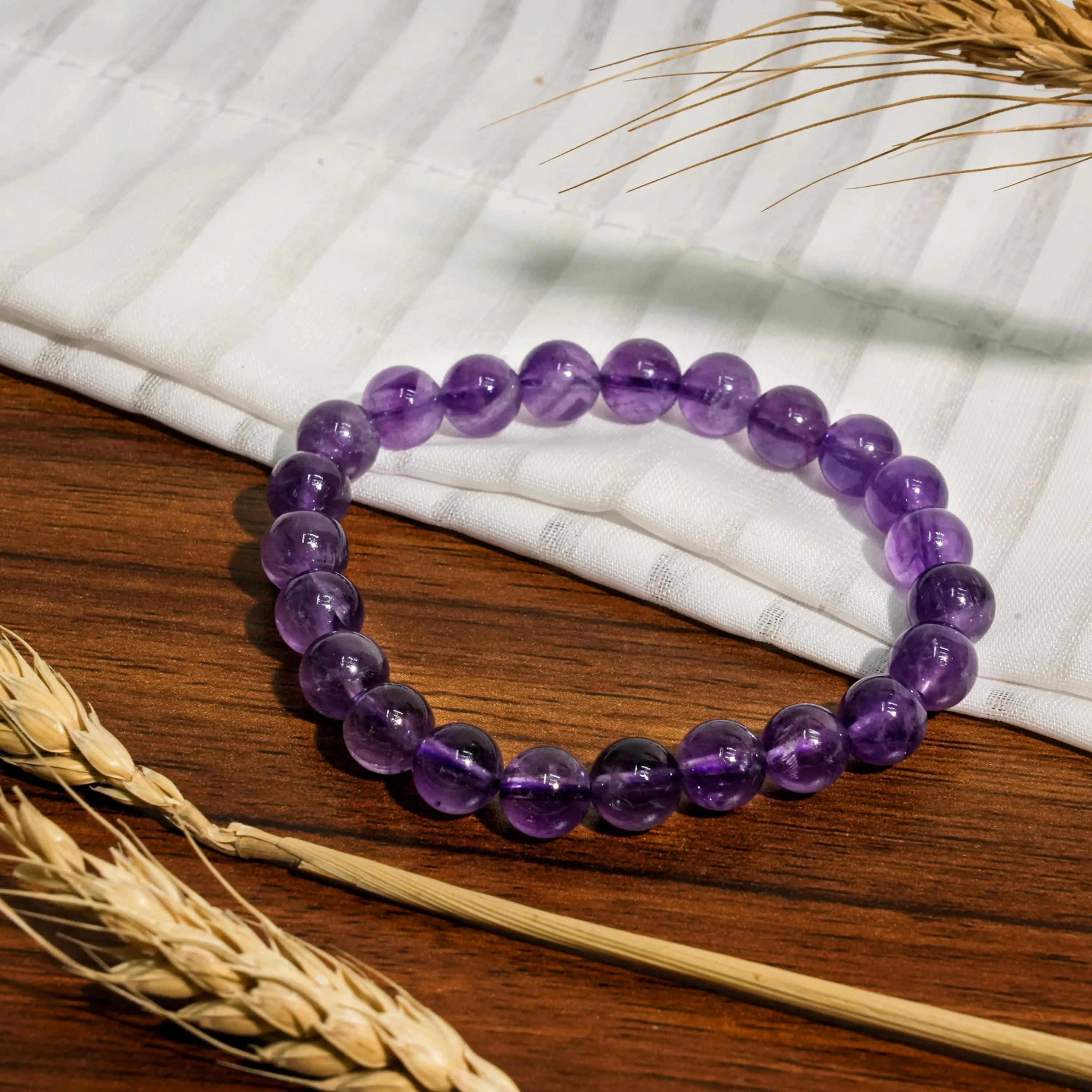 Amethyst Gemstone Bracelet