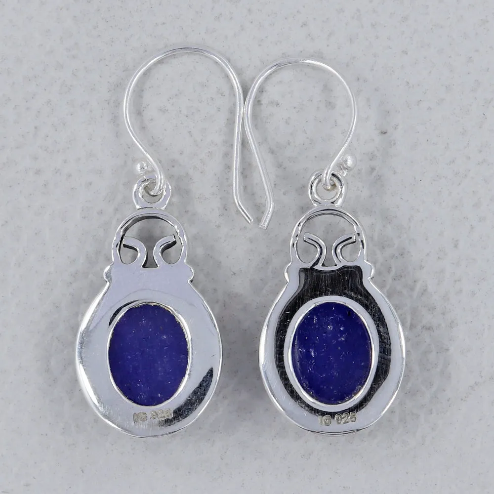 Amethyst Silver Earrings