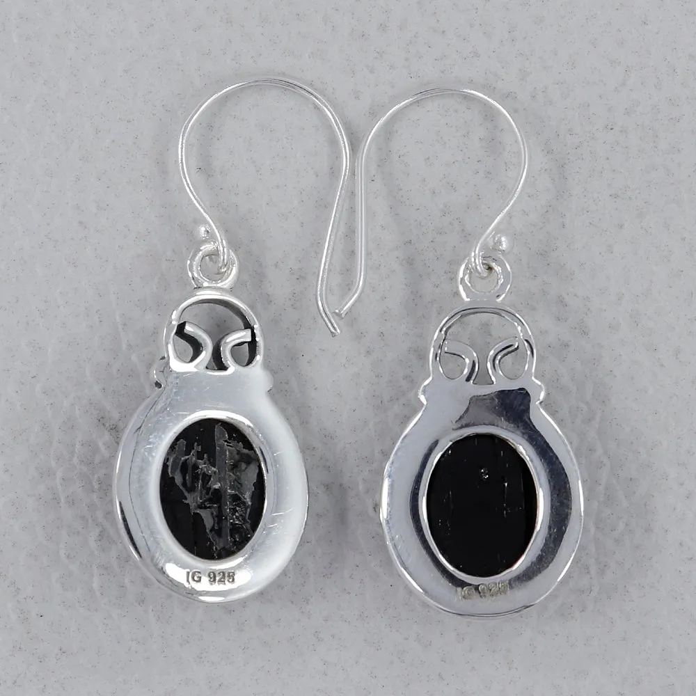 Amethyst Silver Earrings
