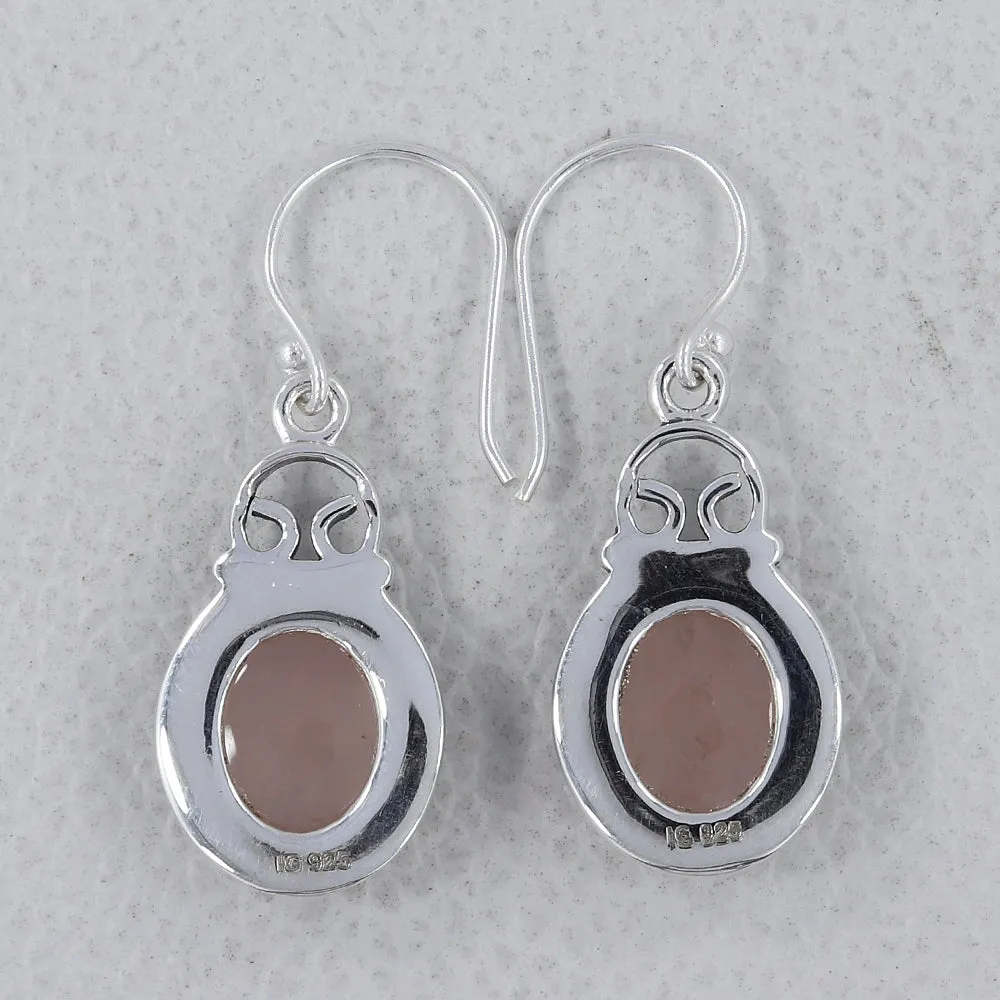 Amethyst Silver Earrings