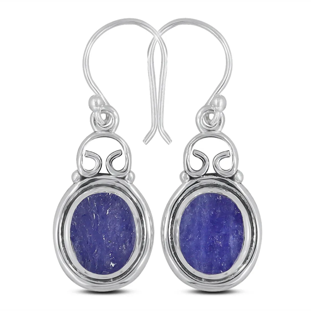 Amethyst Silver Earrings