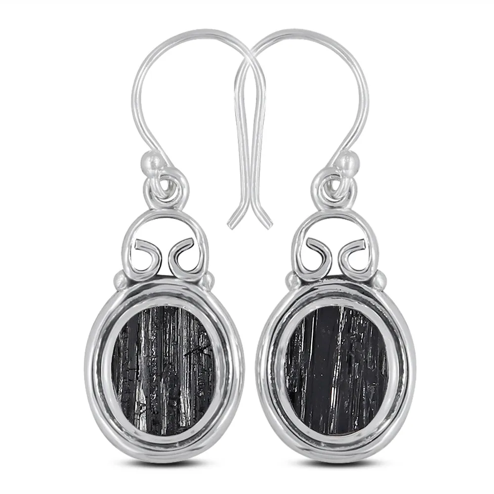 Amethyst Silver Earrings