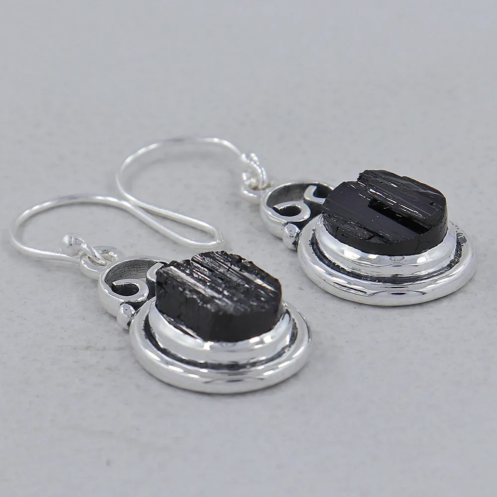 Amethyst Silver Earrings