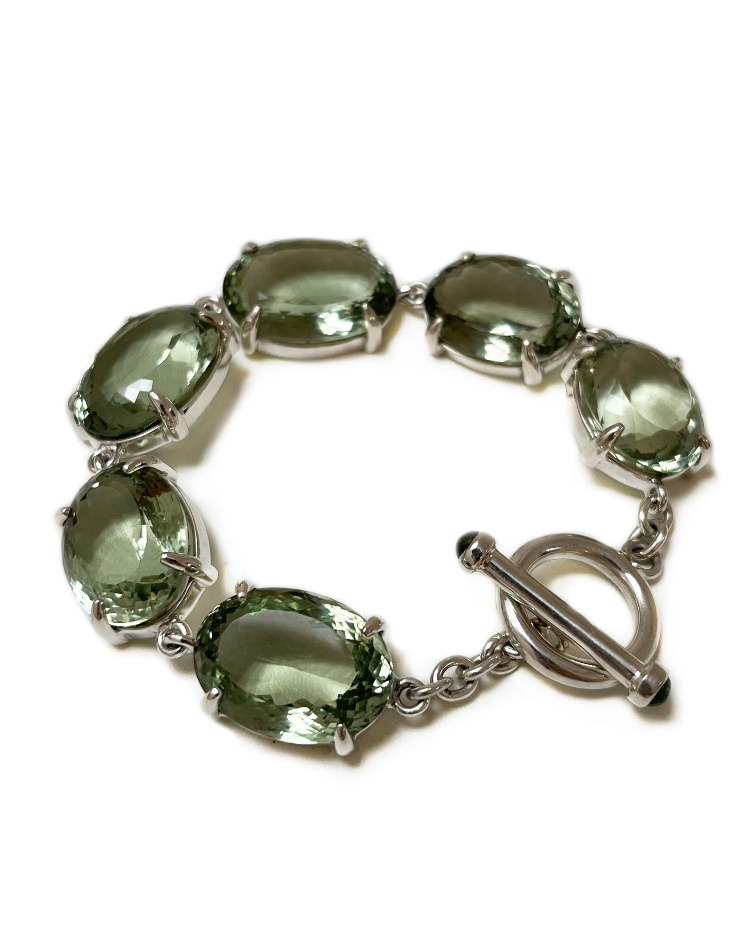 Anna Bracelet in Prasiolite