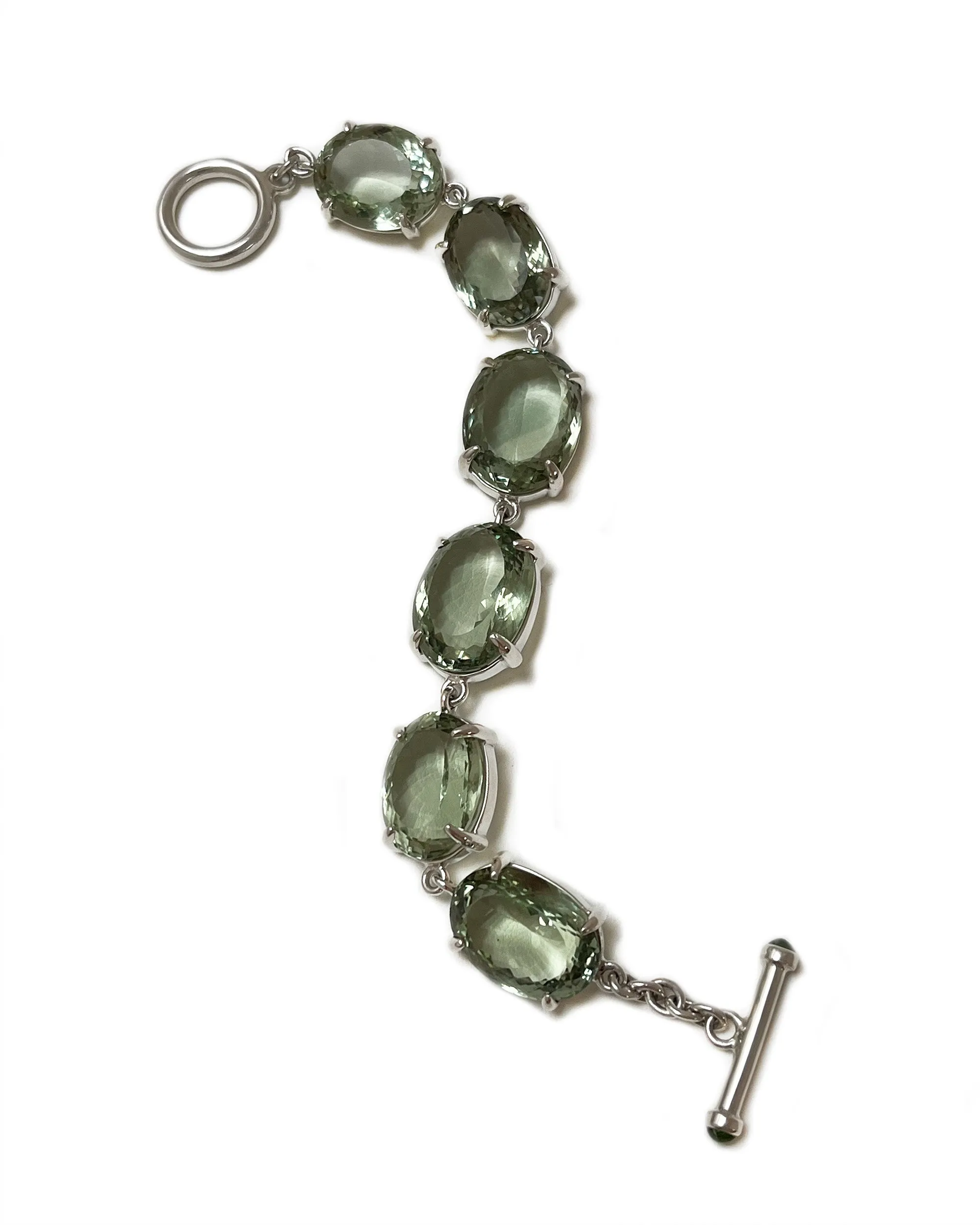Anna Bracelet in Prasiolite