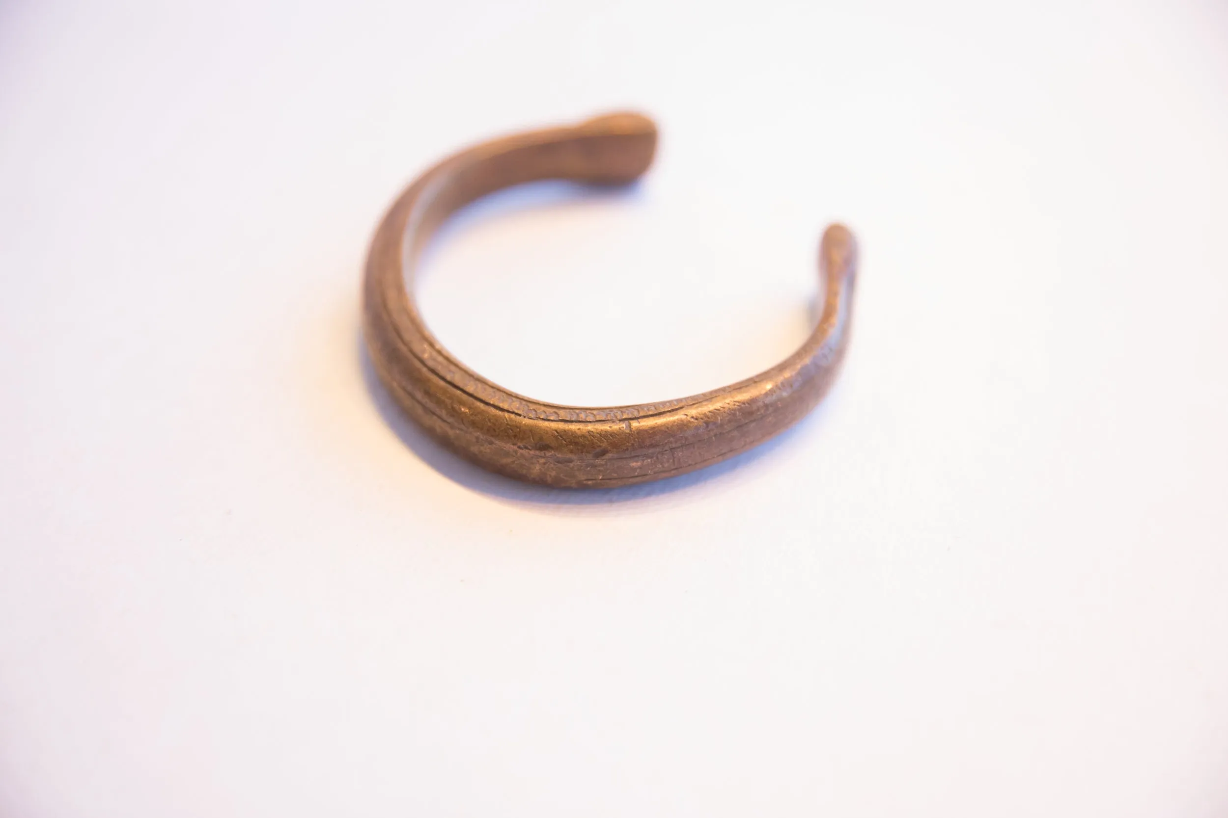 Antique African Snake Cuff Bracelet