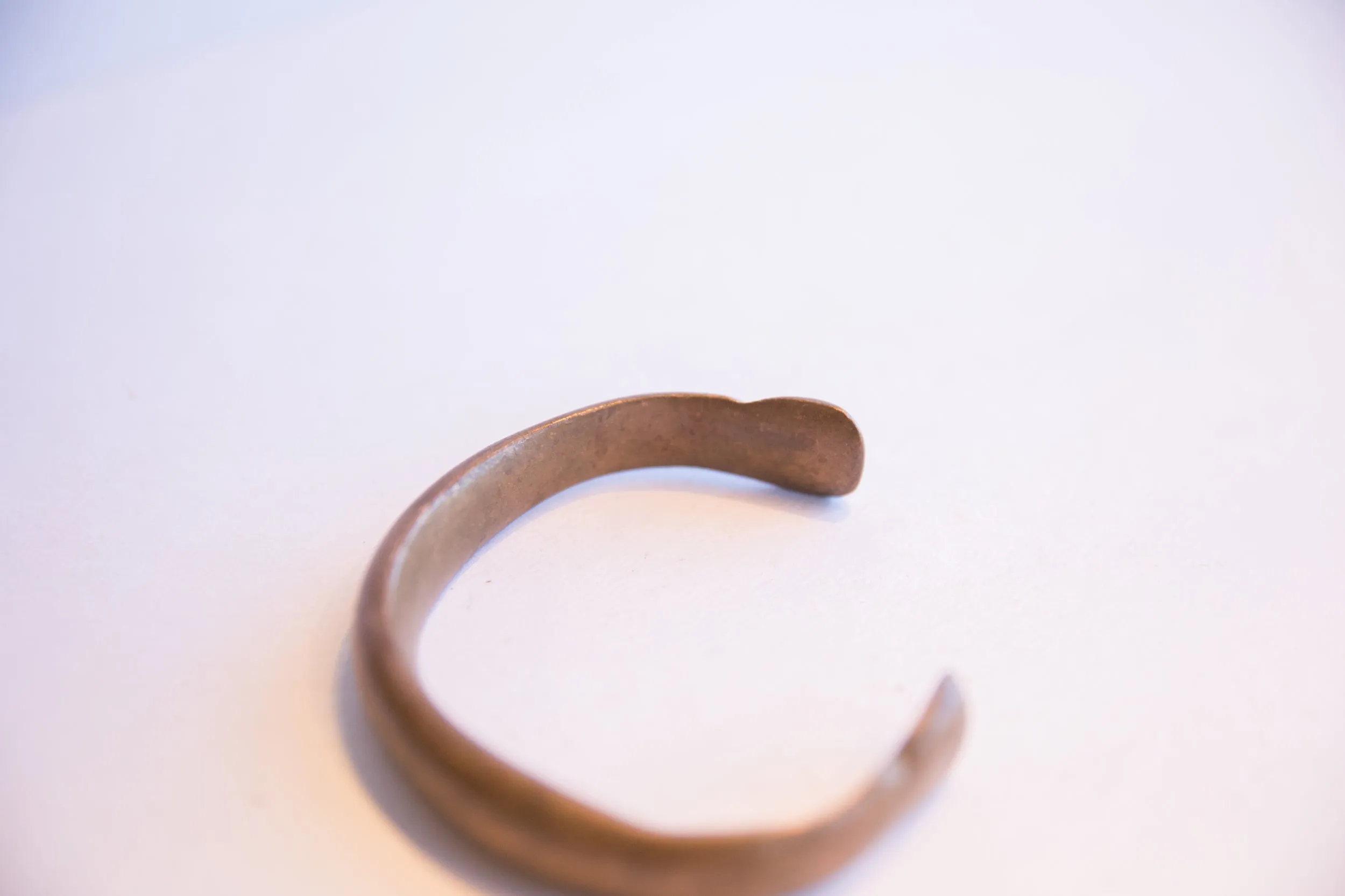 Antique African Snake Cuff Bracelet