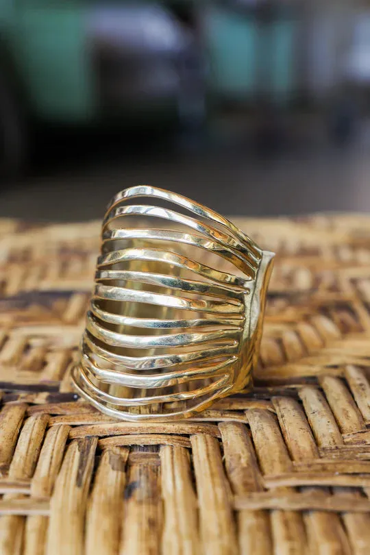 Ariana Boussard Reifel Koba Cuff Brass
