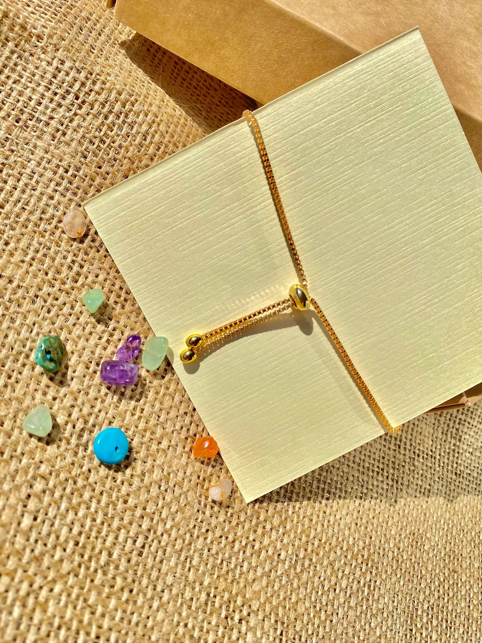Aries Zodiac Gemstone Bracelet