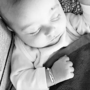 Babies Custom ID or Name Bracelet - Sterling or Gold