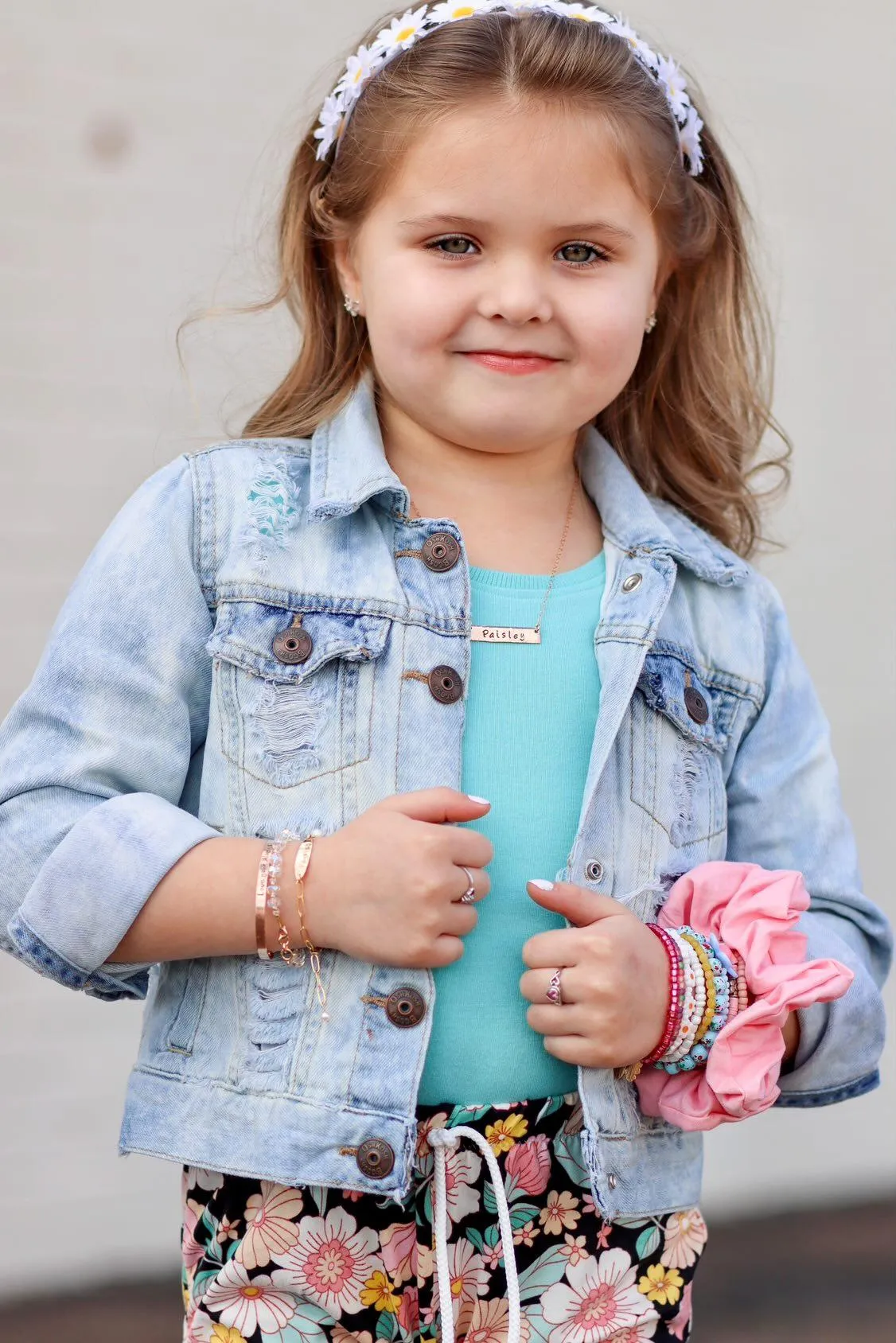 Babies Custom ID or Name Bracelet - Sterling or Gold