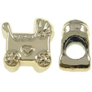 Baby Stroller Charn European Bead Compatible for Most European Snake Chain Bracelet