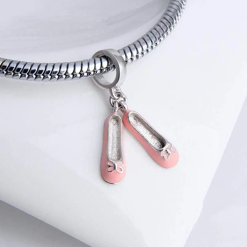 Ballet Pumps Pendant Charm