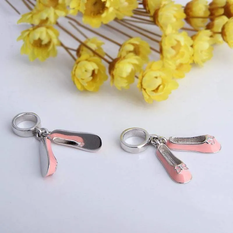 Ballet Pumps Pendant Charm