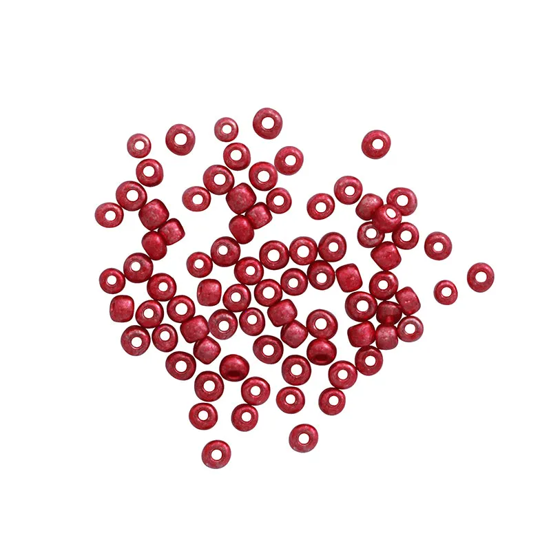 BEAD GLASS SEED MET COPPER 3.6MM 25G