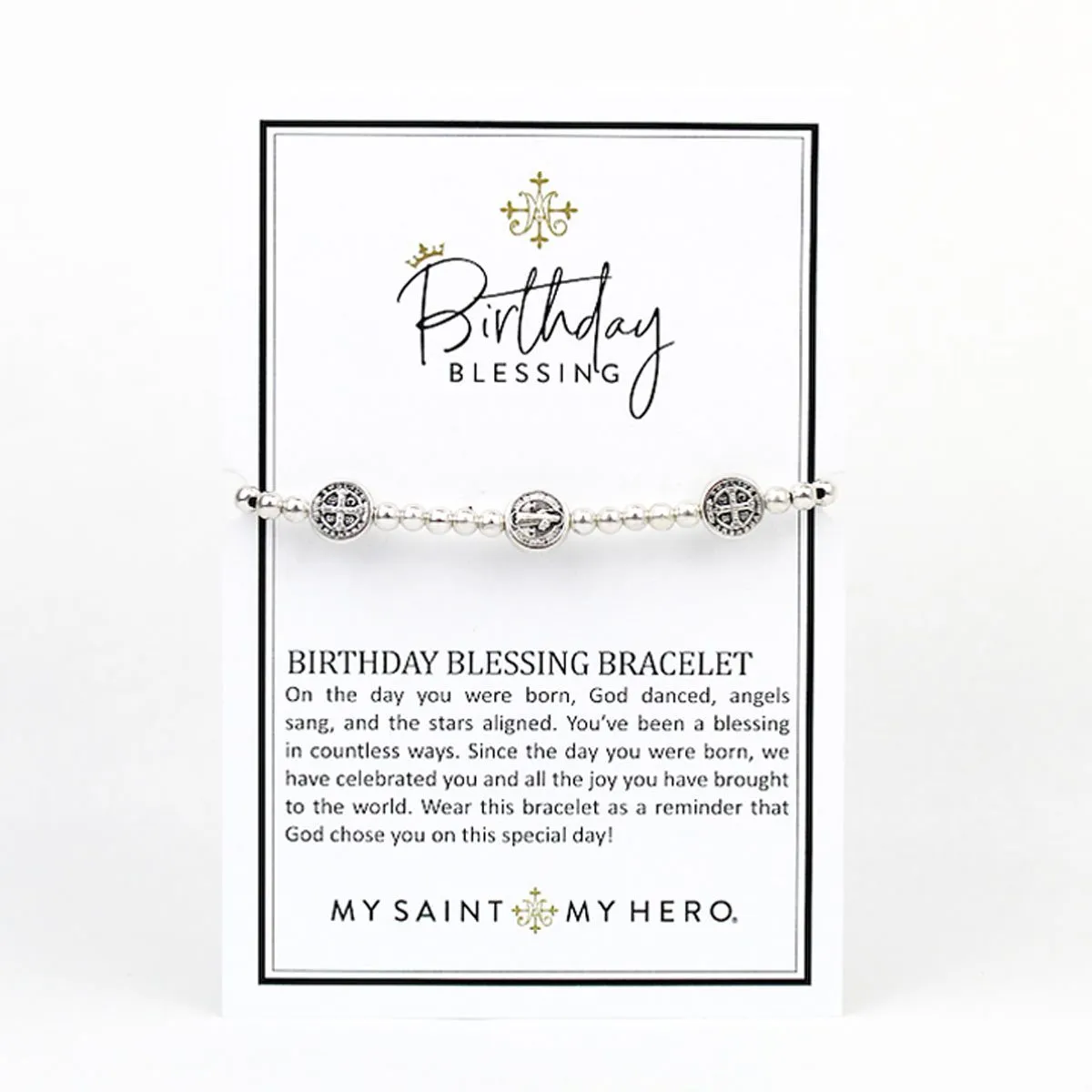Benedictine Birthday Blessing Bracelet
