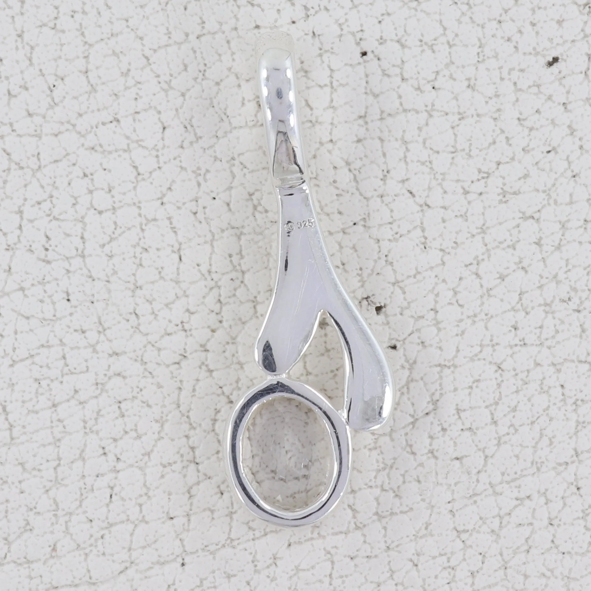 Black Onyx Sterling Silver Pendant