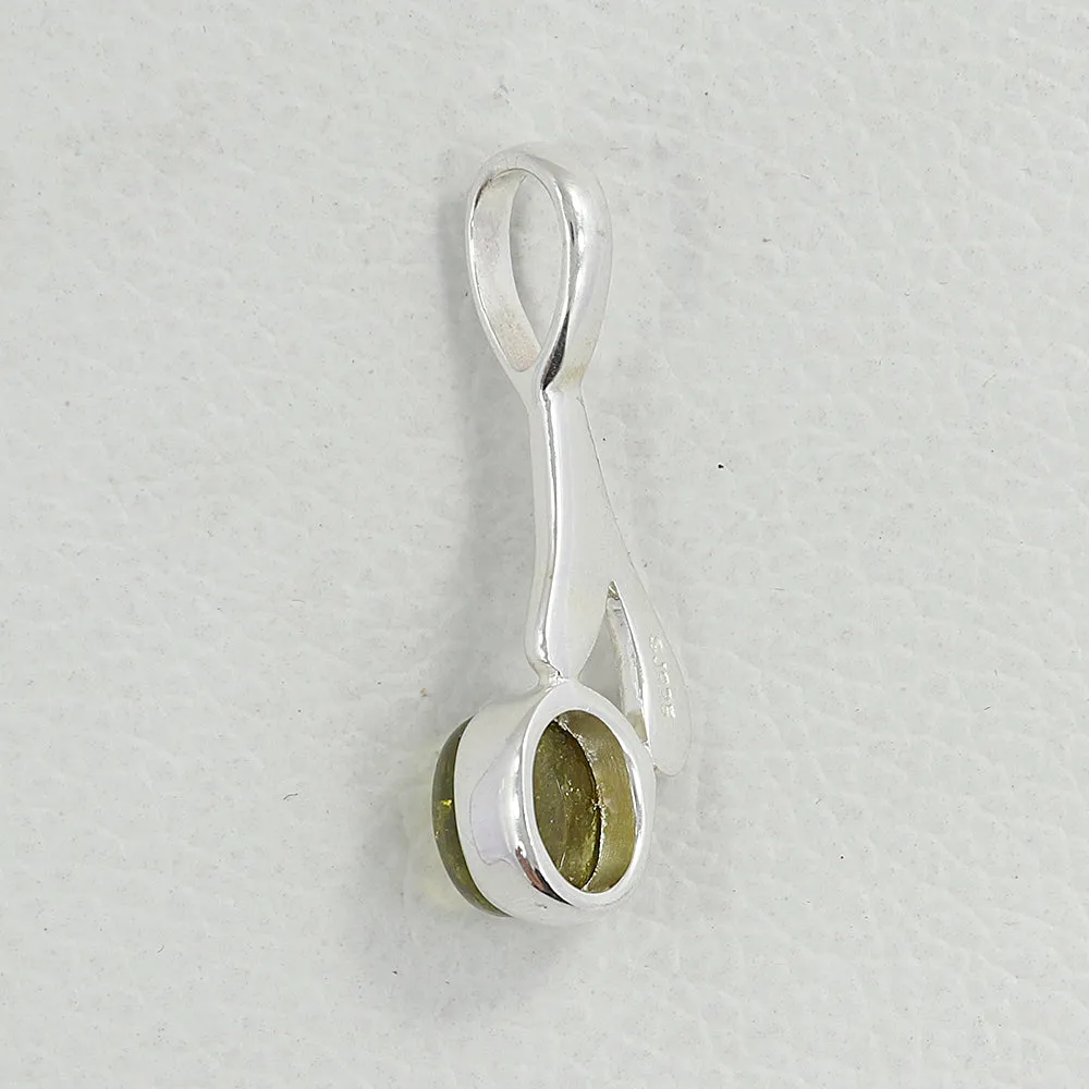 Black Onyx Sterling Silver Pendant