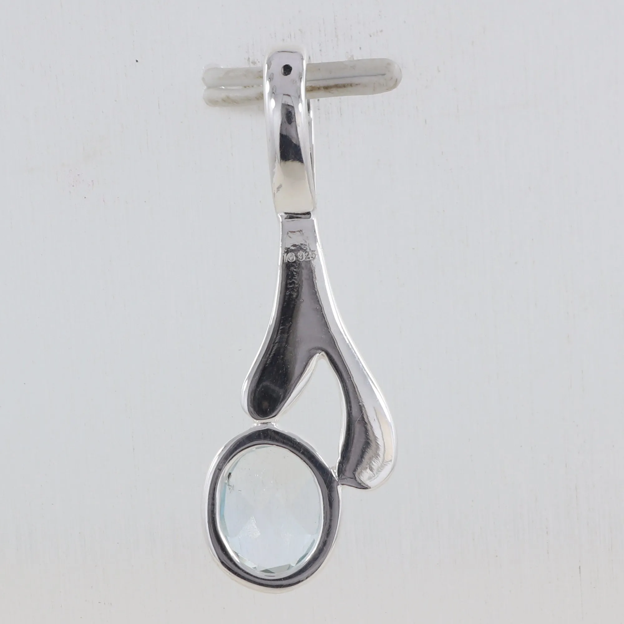 Black Onyx Sterling Silver Pendant