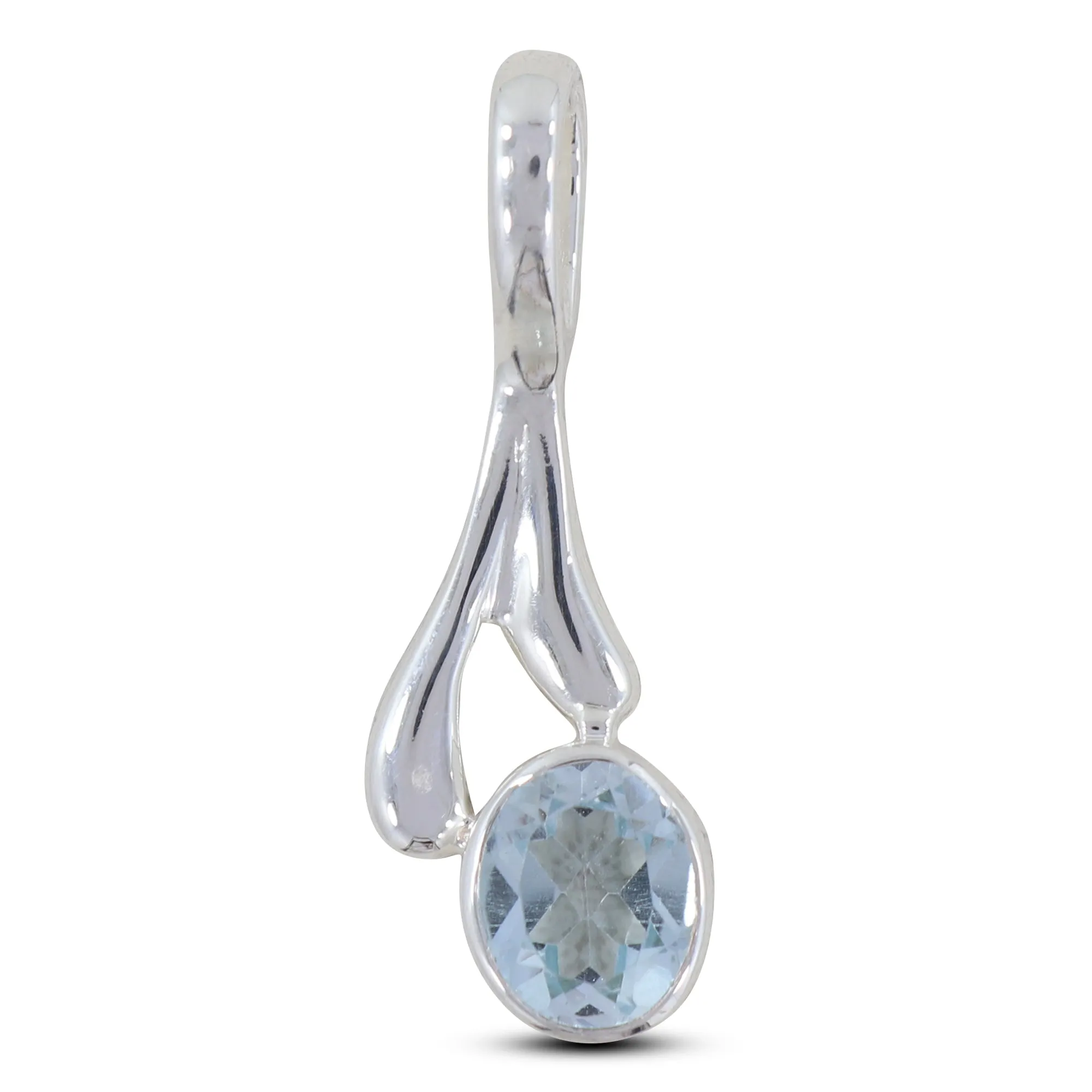 Black Onyx Sterling Silver Pendant
