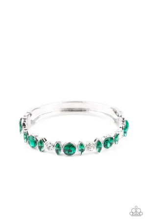 BLING Them to Their Knees Green Paparazzi Bracelet