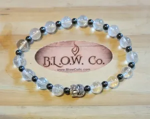Blue Topaz 8mm Custom Bracelet