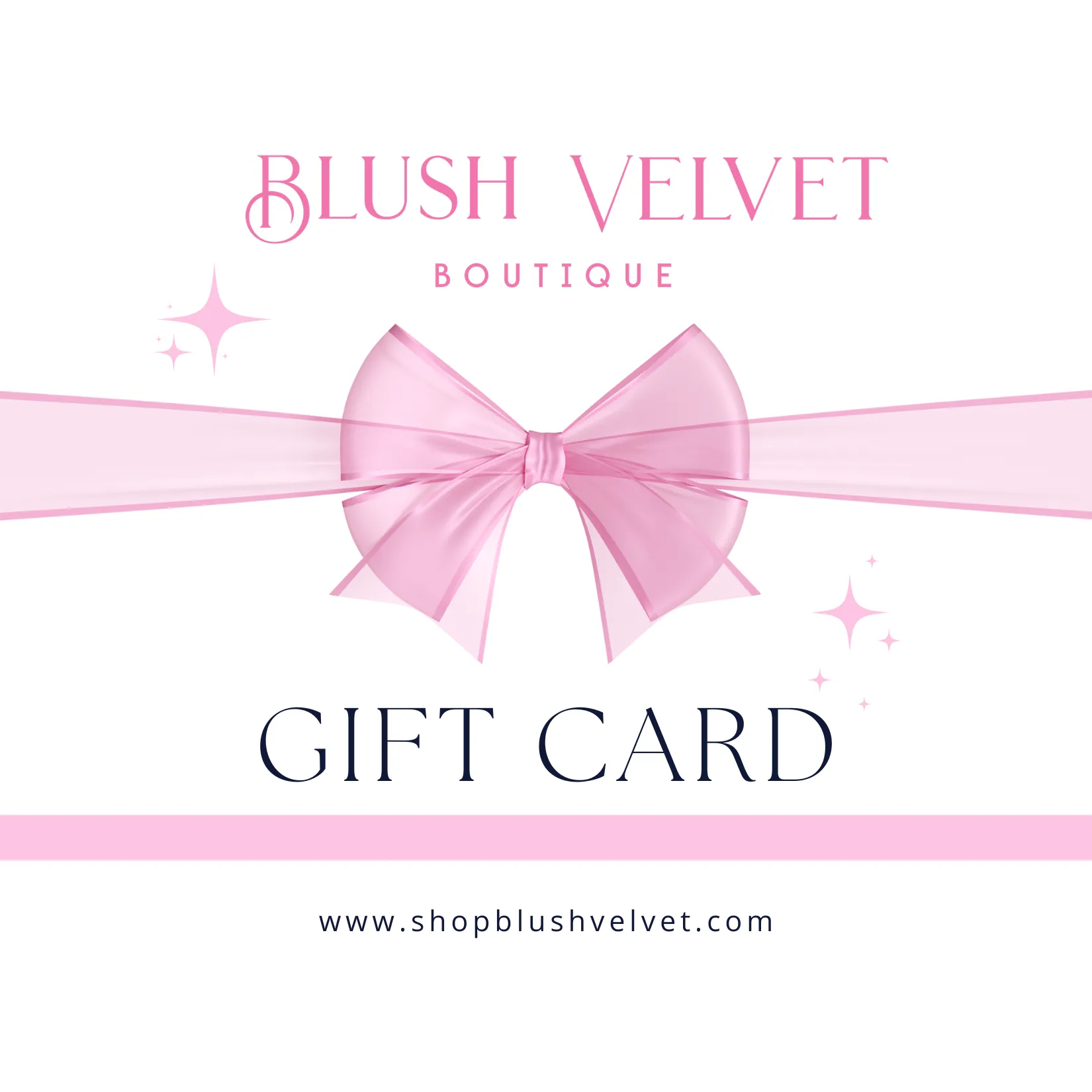 Blush Velvet Boutique Gift Card